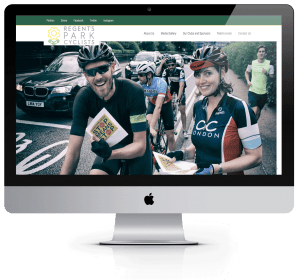 Kobestarr Digital Regent's-Park-Cyclists-iMac-MockUp-small